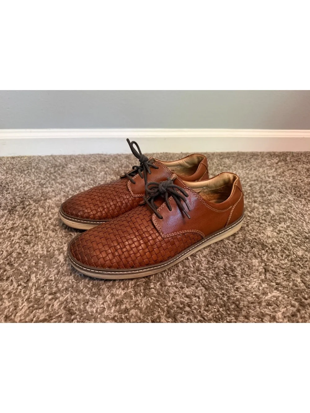 Johnston & Murphy McGuffey Woven Shoes Men’s 9.5